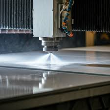 Countertop fabrication photo 4 - polishing a finished countertop edge