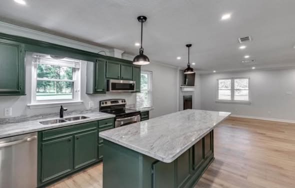 Residential flooring project by AVS Flooring