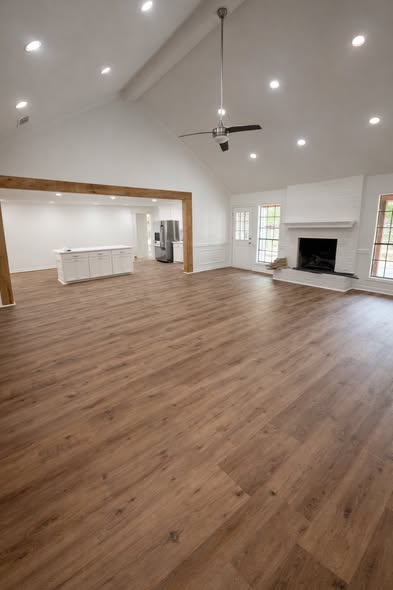 Clean flooring installation with bright interior by AVS Flooring